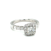Halo Engagement Ring
